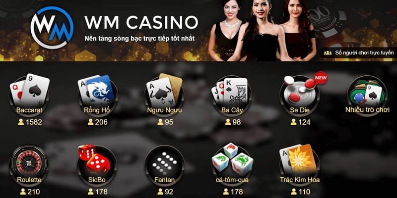 Chia sẻ cách tham gia chơi trên sảnh WM Casino Win777 chi tiết